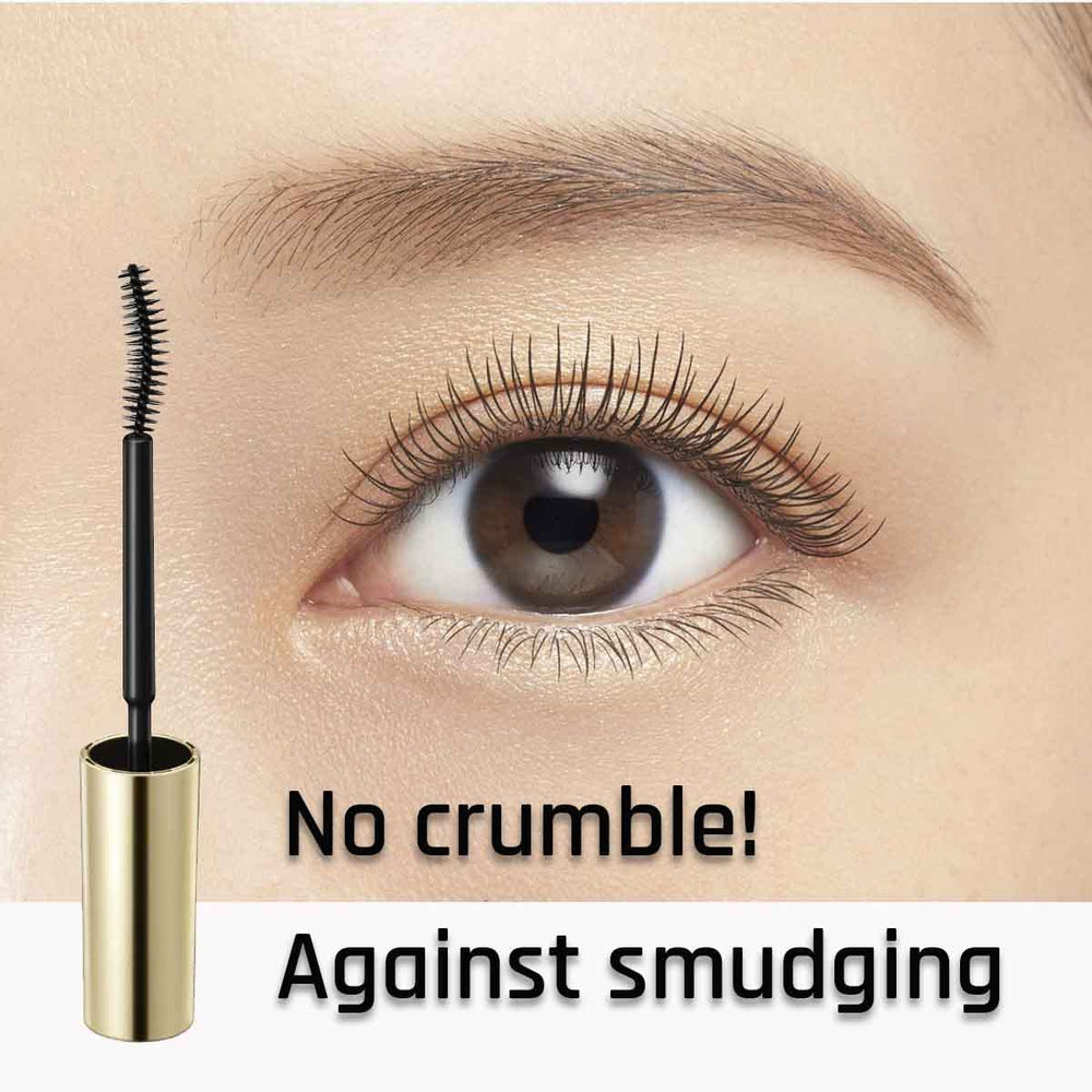 Heroine Make lashes before and after show dramatic length and lift.