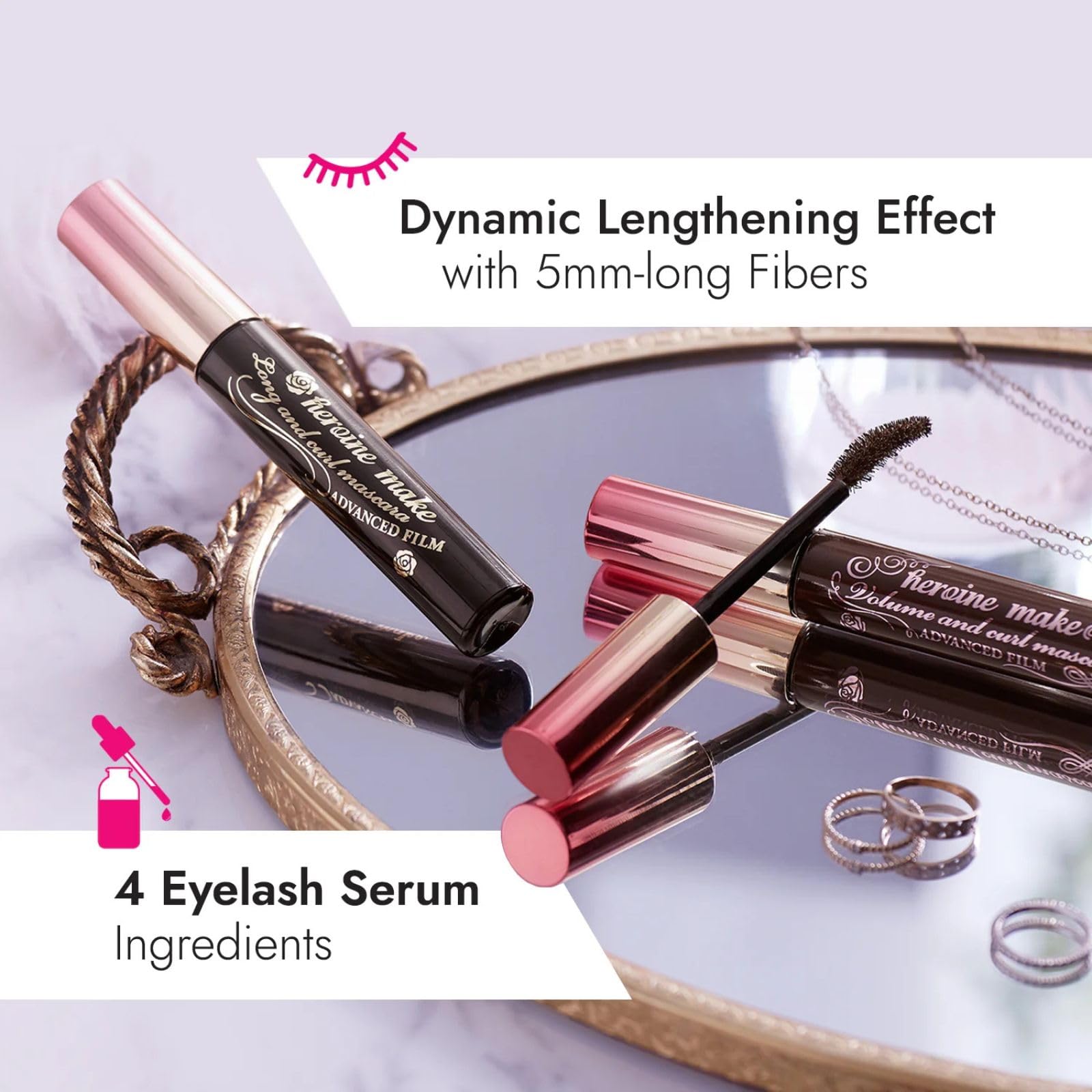 Heroine Make no panda eye effect proves smudge free wear