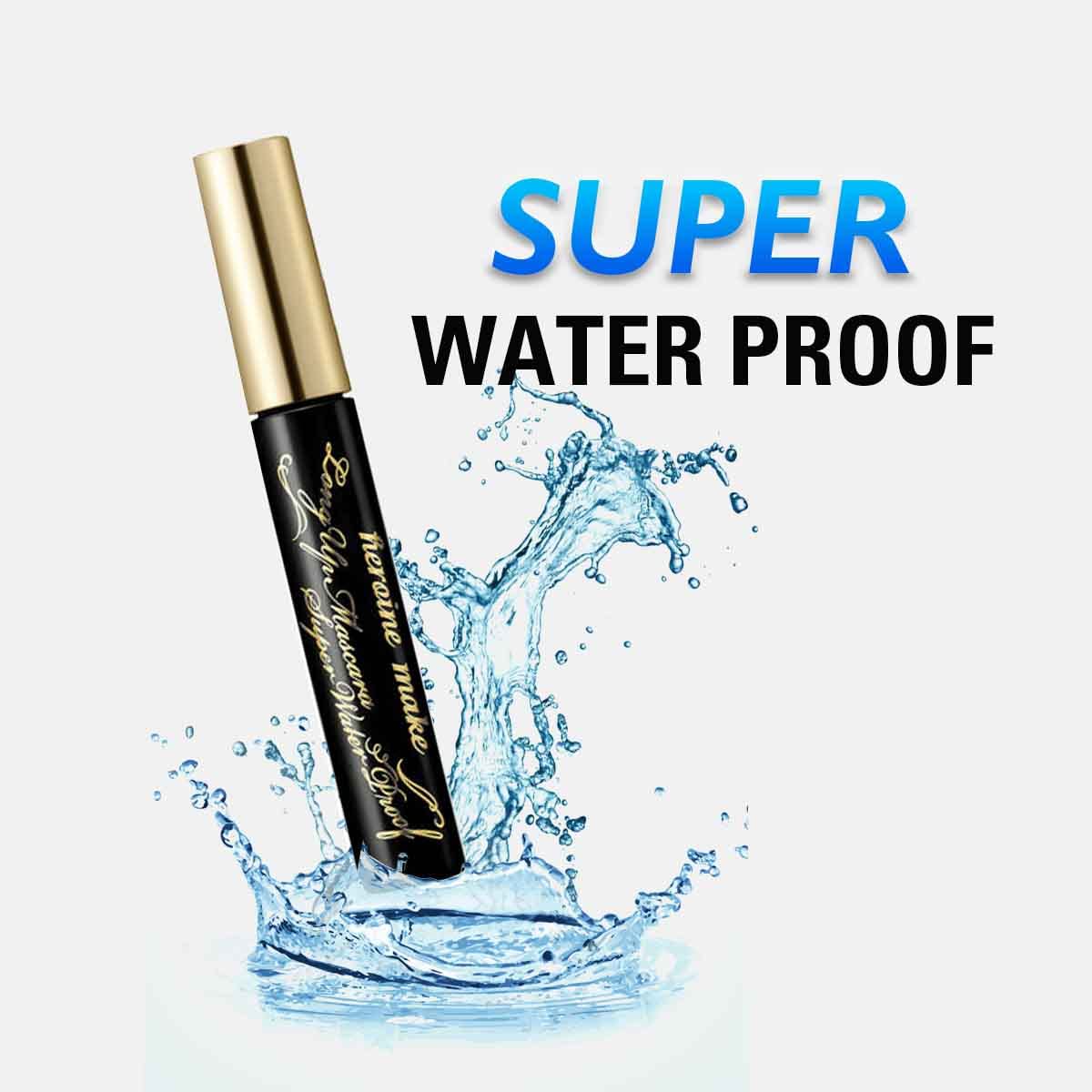 Heroine Make long-lashes definition shows separated, fluttery lashes with natural drama.