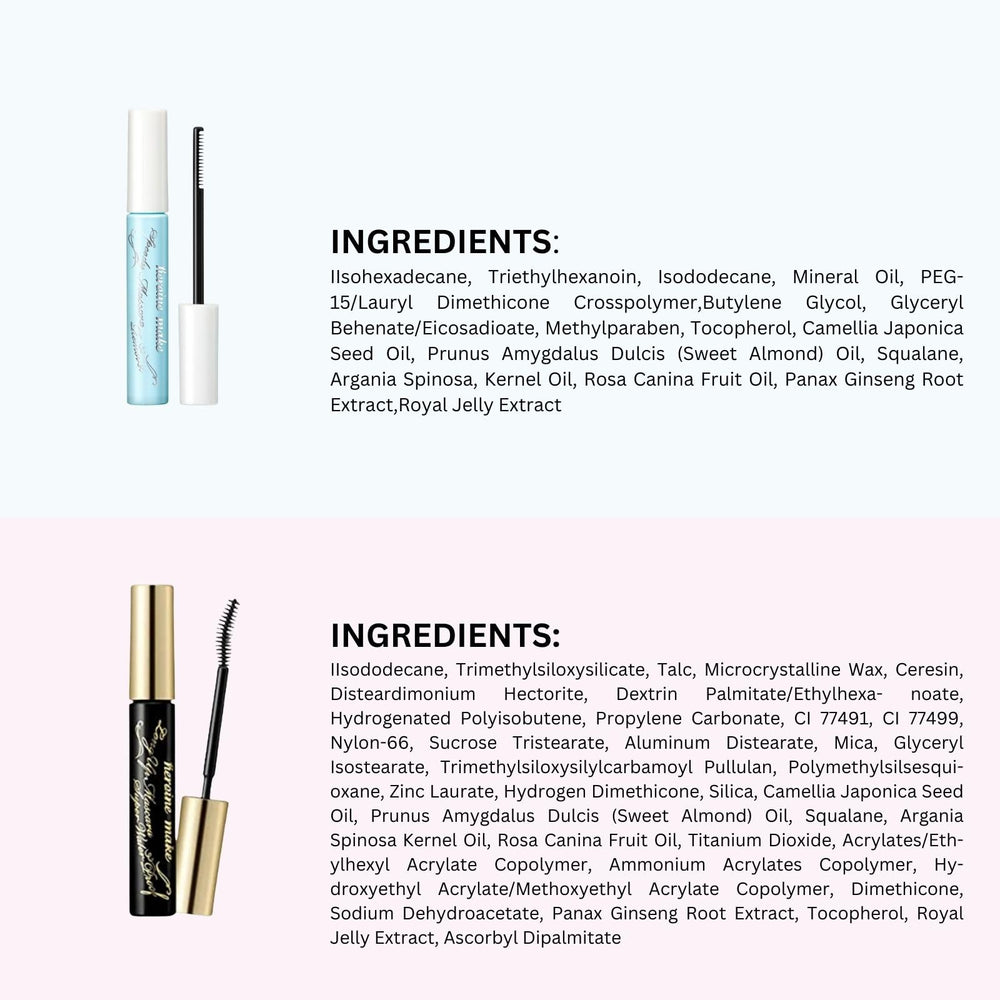 Heroine Make Made in Japan seal emphasizes craftsmanship.