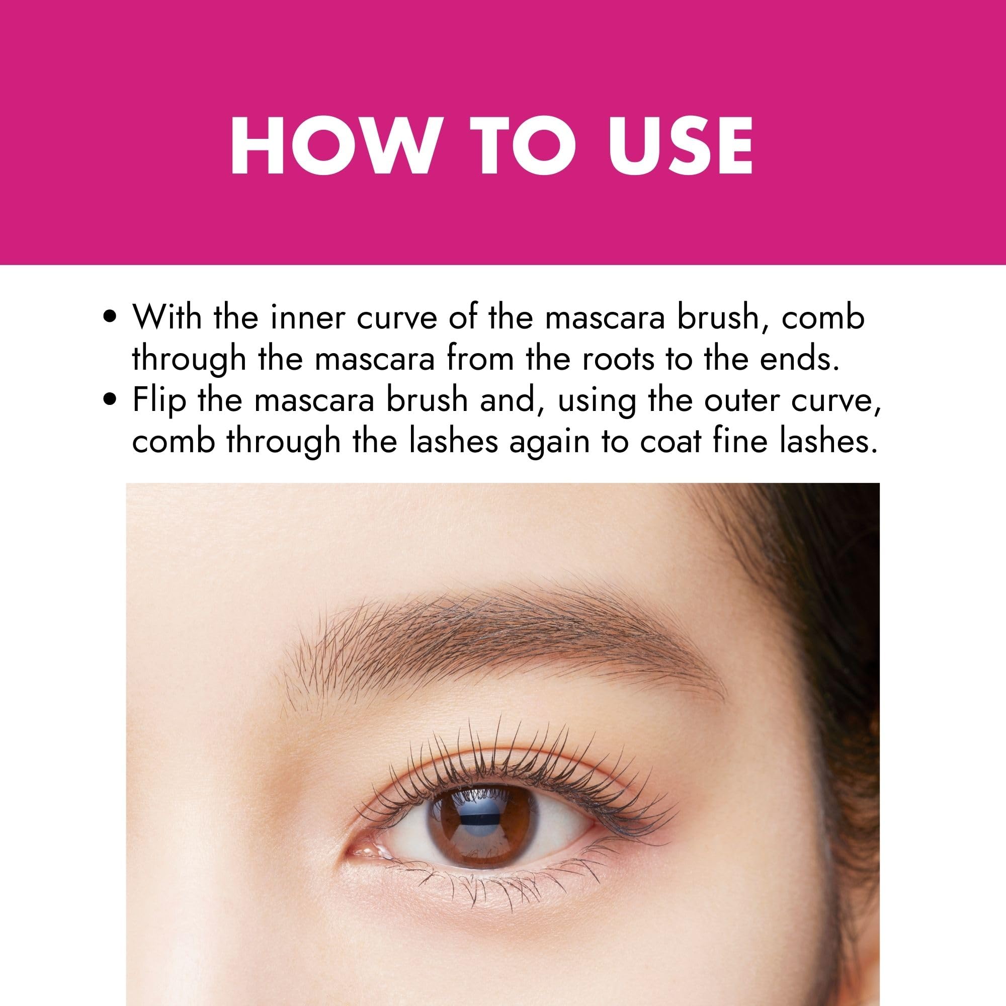 Heroine Make Mascara resistente al agua para lluvia y sudor.