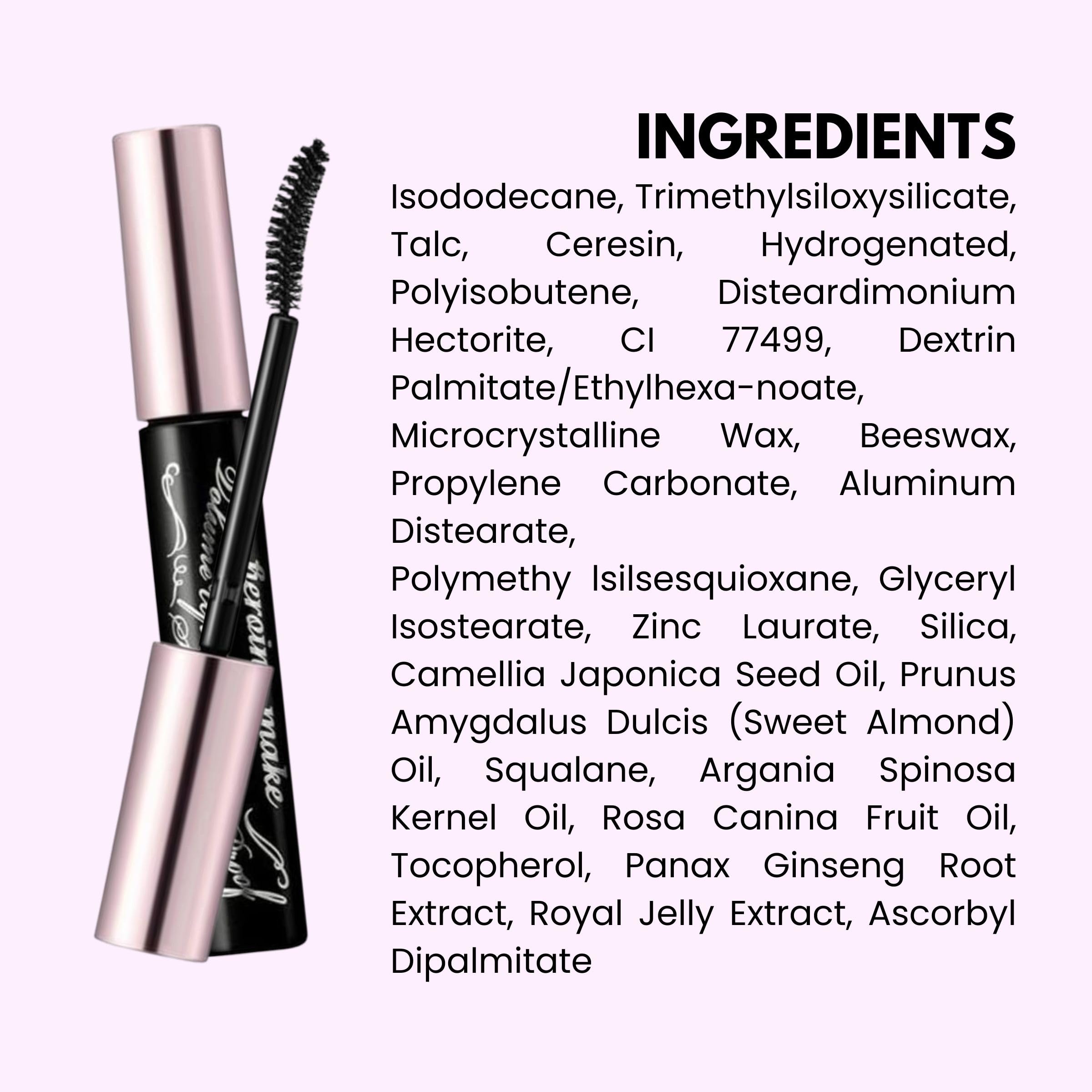 Heroine Make Mascara ideal para uso diario y ocasiones.