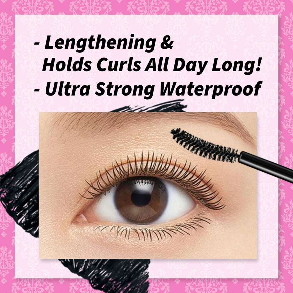 Heroine Make Mascara volumen y longitud duradera para mirada intensa.