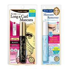 Heroine Make waterproof mascara Black packaging showcases premium branding.