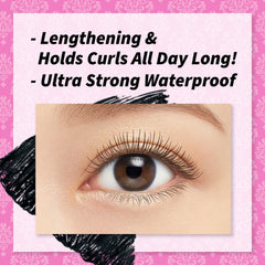 Heroine Make Waterproof Mascara curl-hold with all-day lift