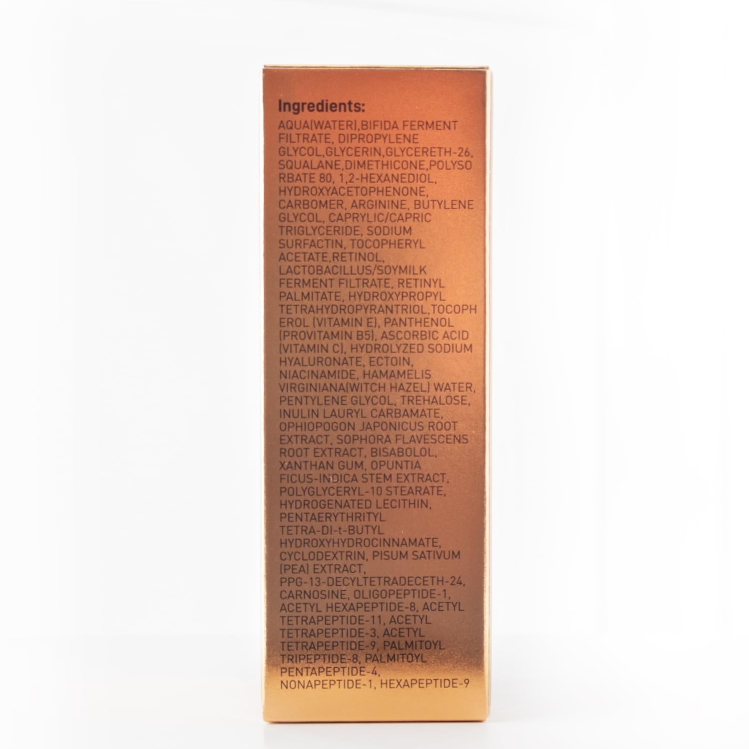 Empaque frontal de Herolabs Retinol Serum para exhibición en tienda