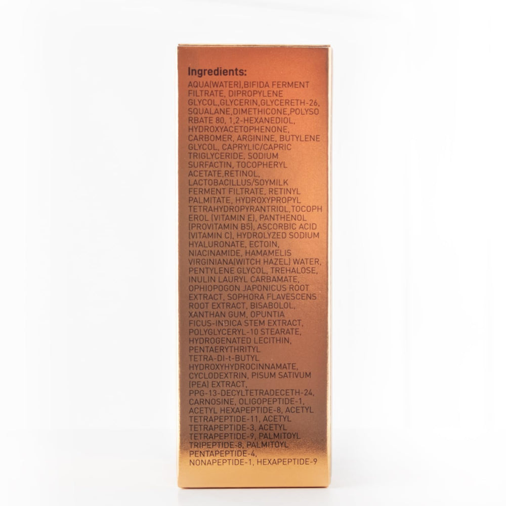Empaque frontal de Herolabs Retinol Serum para exhibición en tienda