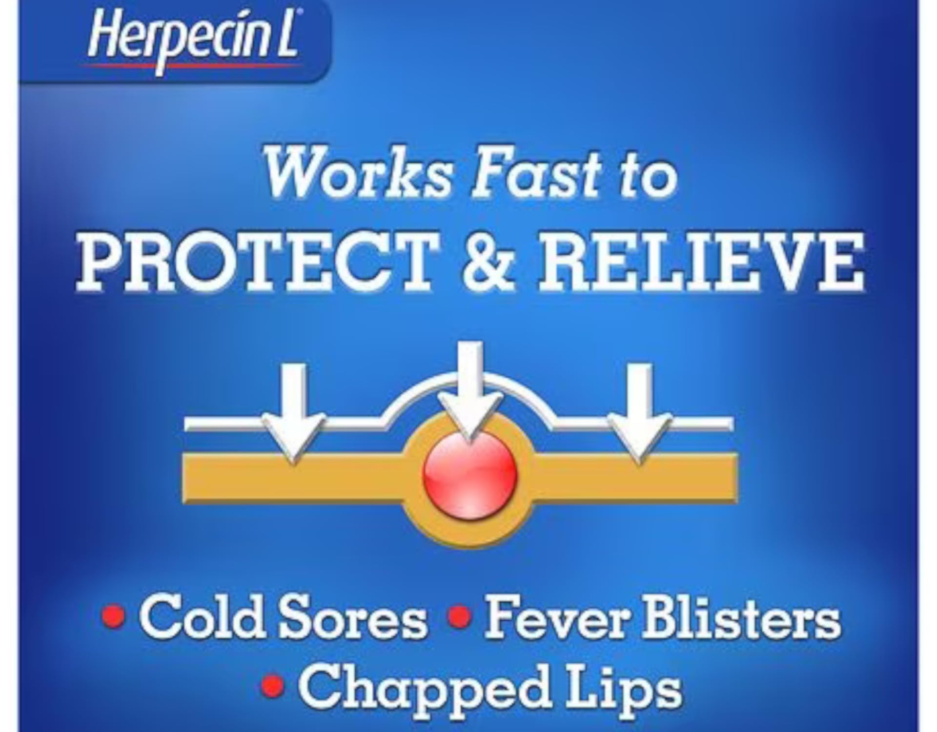 Herpecin-L relieves dry, chapped lips with medicated protection.