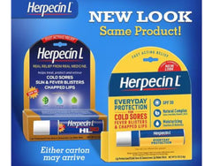 Herpecin-L lysine and lemon balm nourish and soothe lips.