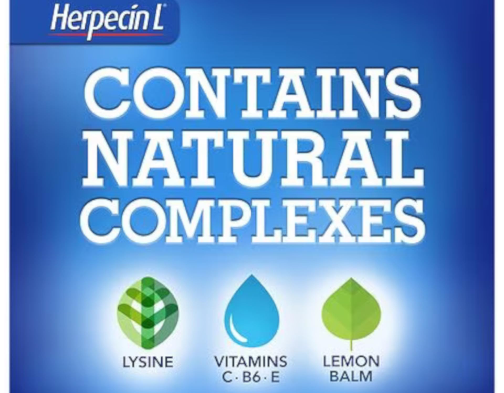 Herpecin-L vitamins B6, C, E offer antioxidant lip support.