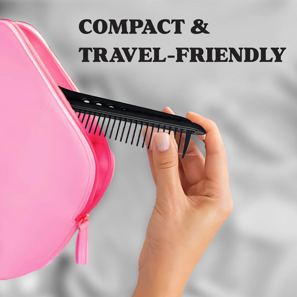 HerStyler Easy to clean, durable travel companion for everyday styling.