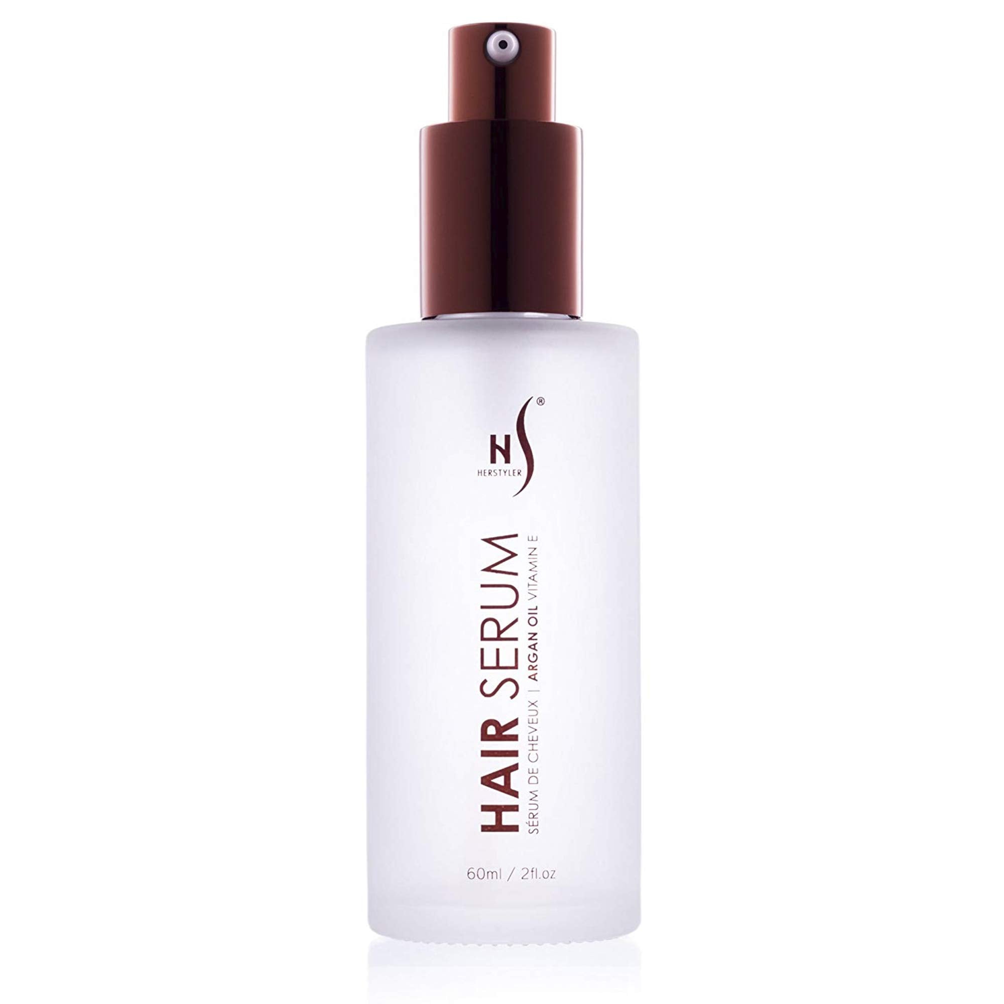 HerStyler Serum Reparación Argán: aceite ligero para nutrir y suavizar el cabello.