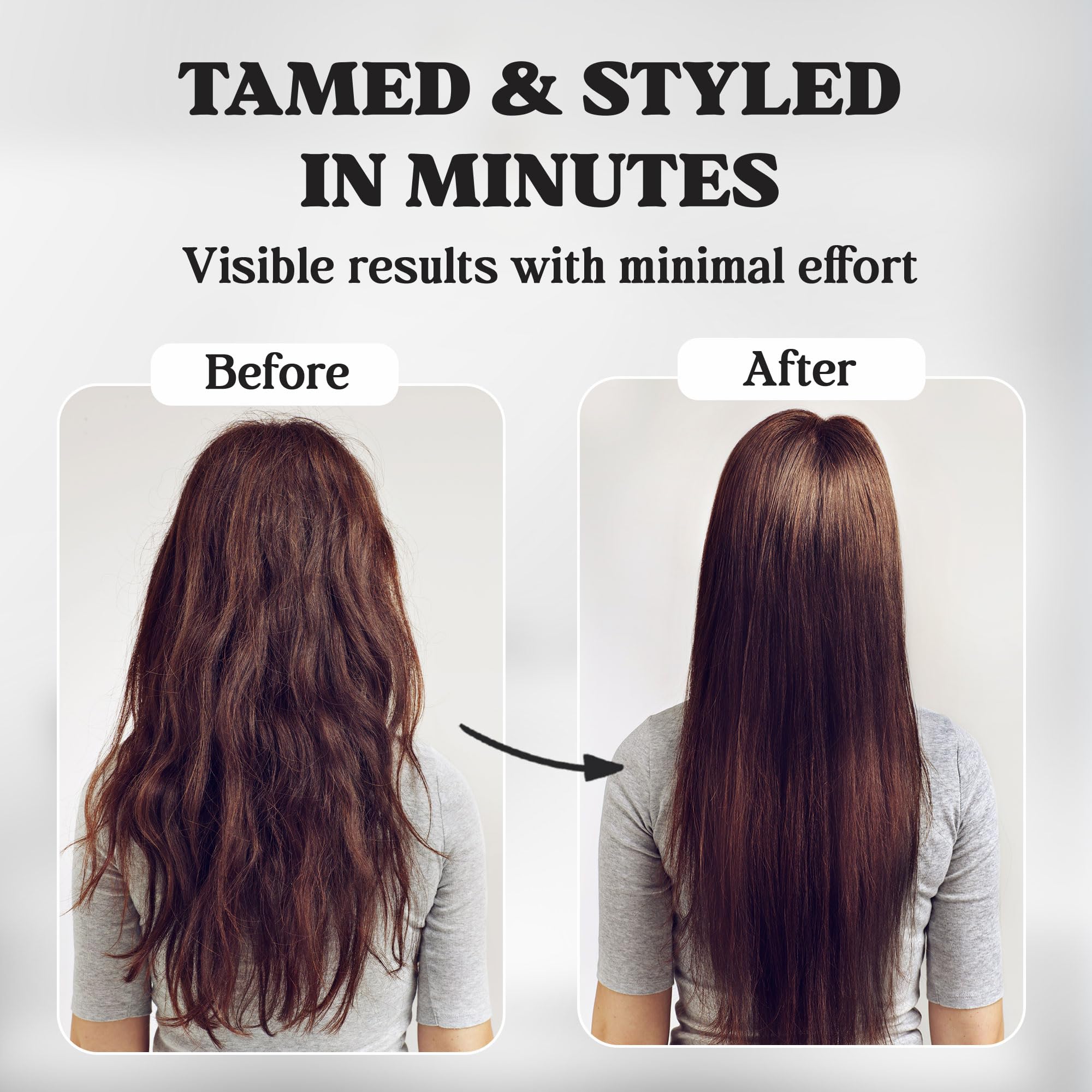 HerStyler Wide-Tooth Comb handles thick or coarse hair with ease.