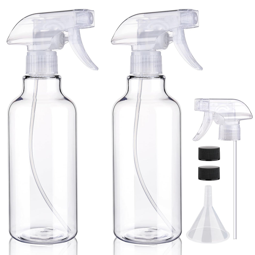 Hethyo 500ml spray bottle with clear body for easy content visibility.