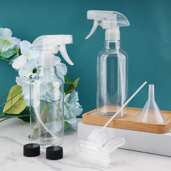 Hethyo spray bottle with ergonomic grip for comfortable extended use.