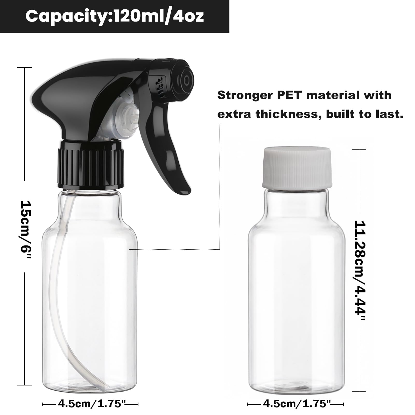 Hethyo leakproof cap with O-ring prevents leaks during transport.