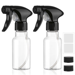 Hethyo 4oz clear spray bottle for plants, hair, and cleaners.