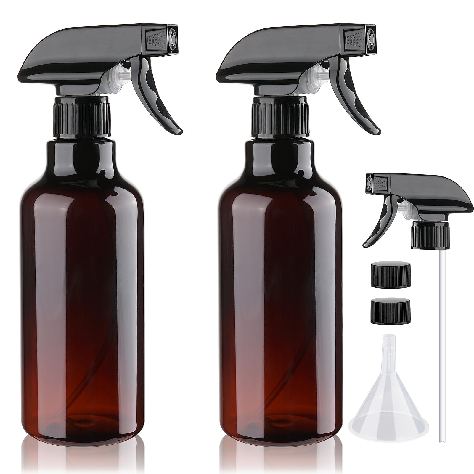 Hethyo amber 500ml spray bottle highlights UV protection for cleaners.
