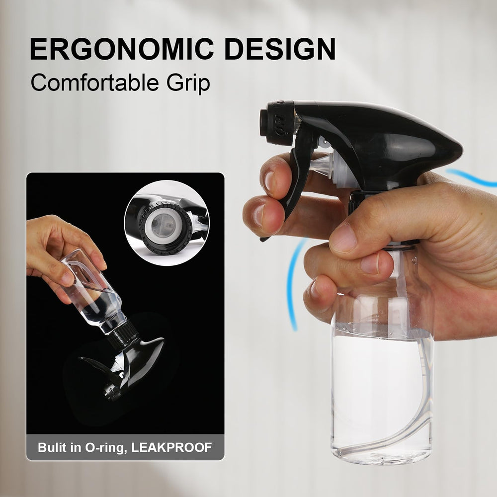 Hethyo spray bottle nozzle shows mist and stream options.