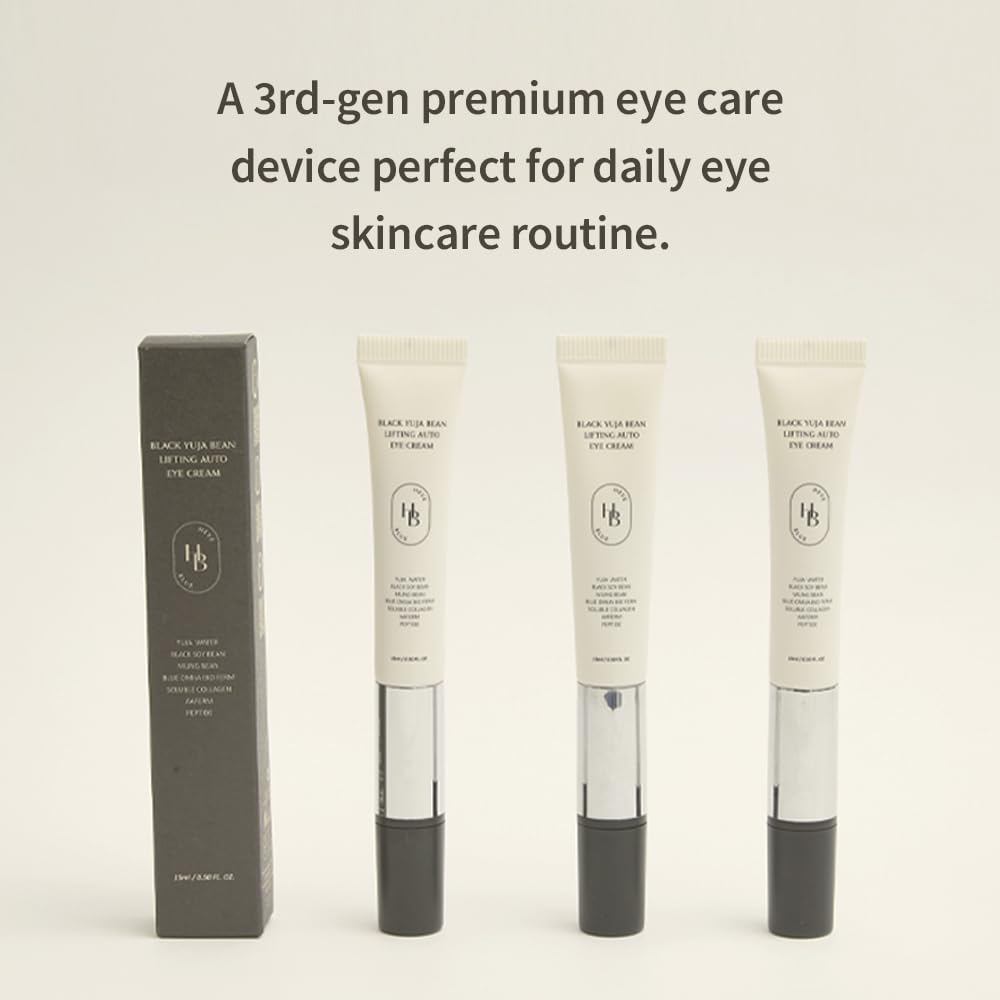 HEVEBLUE black bean extract swirl indicates potent antioxidant-inspired care.