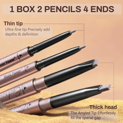 HeyBeauty spoolie brush for grooming and taming brows
