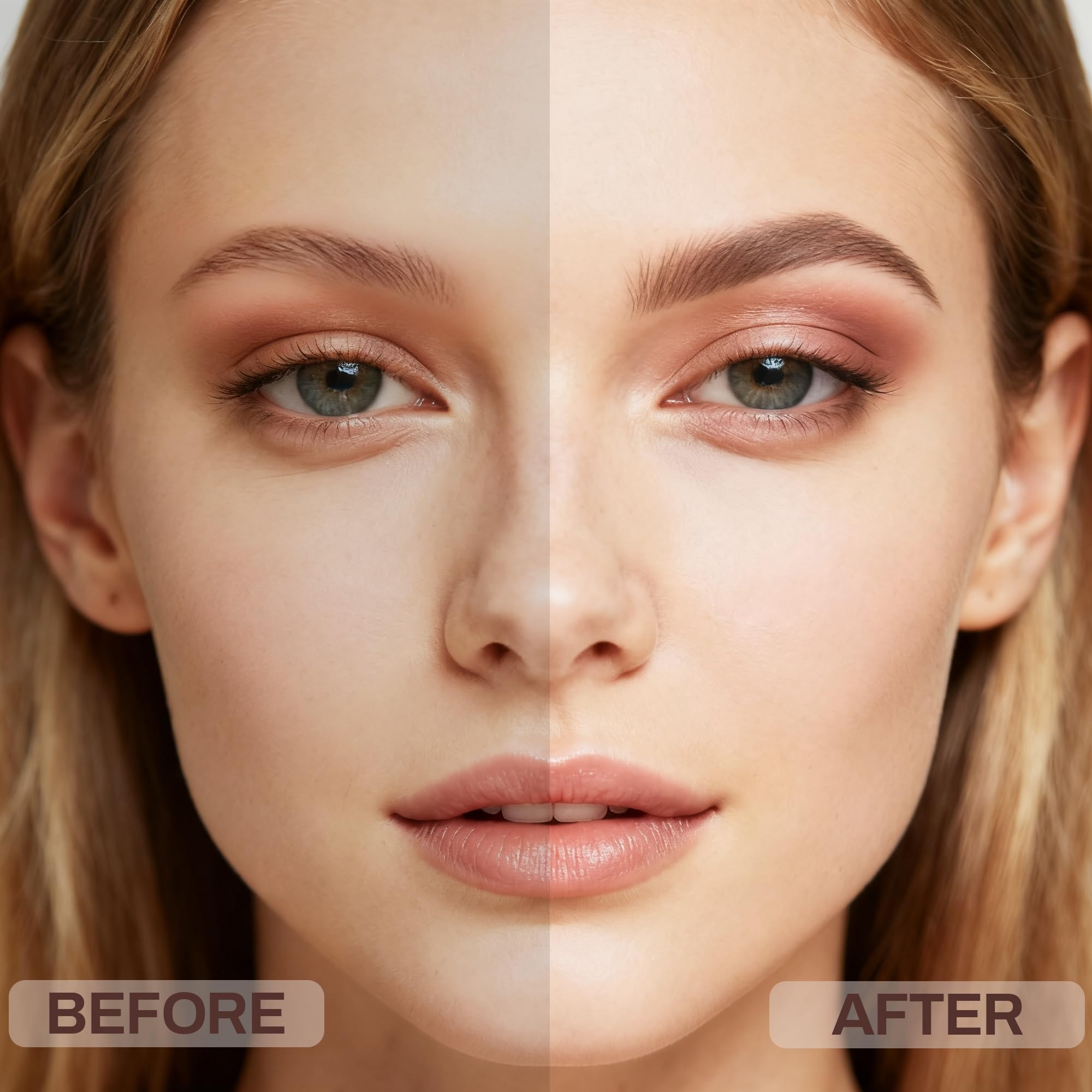 HeyBeauty eyebrow pencil angled tip provides soft, diffused fill for sparse areas.