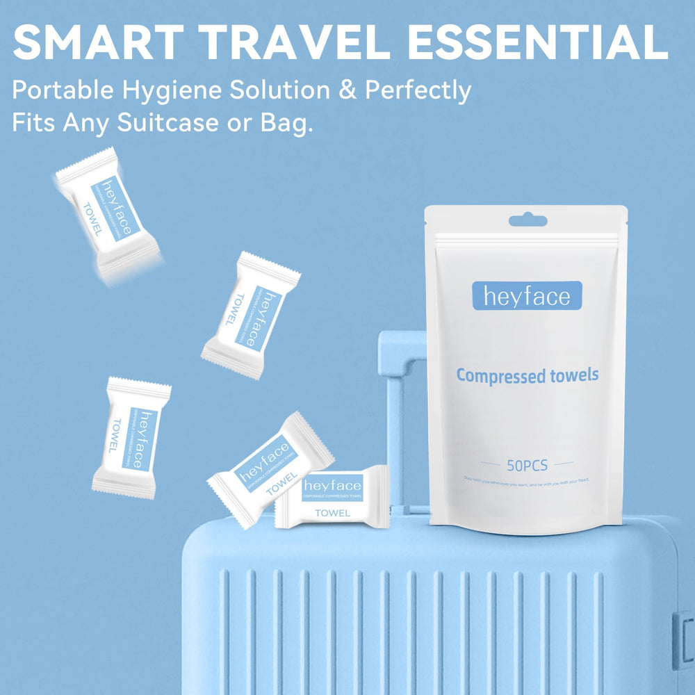 Heyface emergency backup towels for car, gym, or office needs