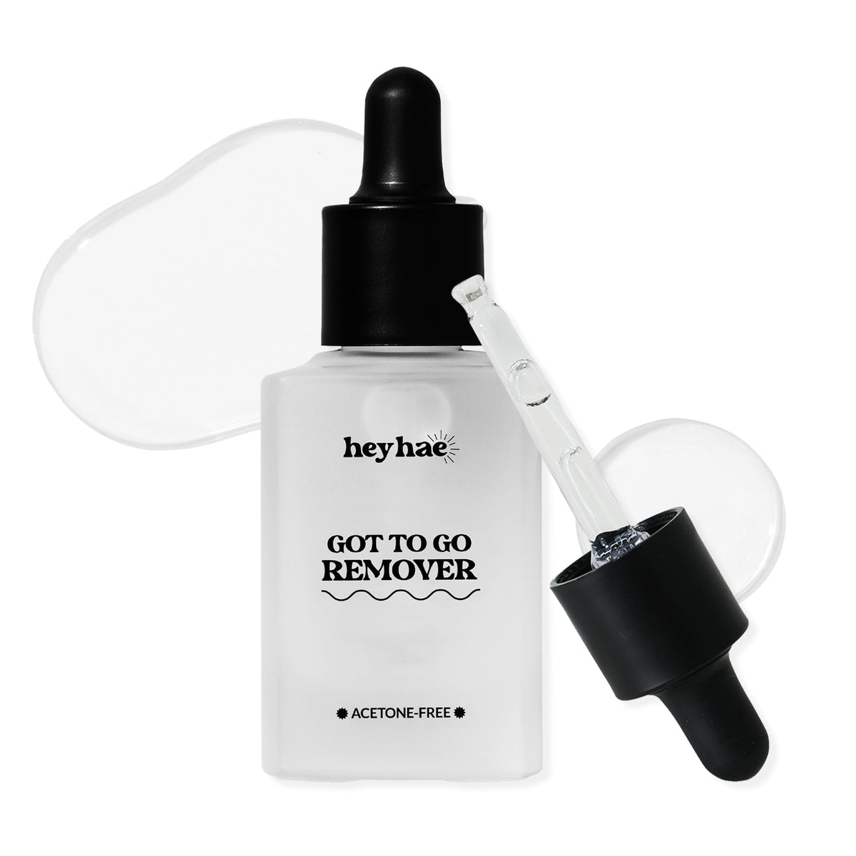 Heyhae Got To Go Remover: gota de suero para aplicación precisa y suave