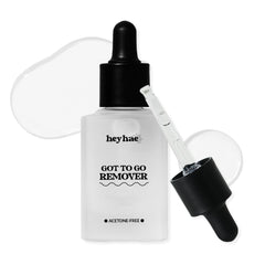Heyhae Got To Go Remover: gota de suero para aplicación precisa y suave