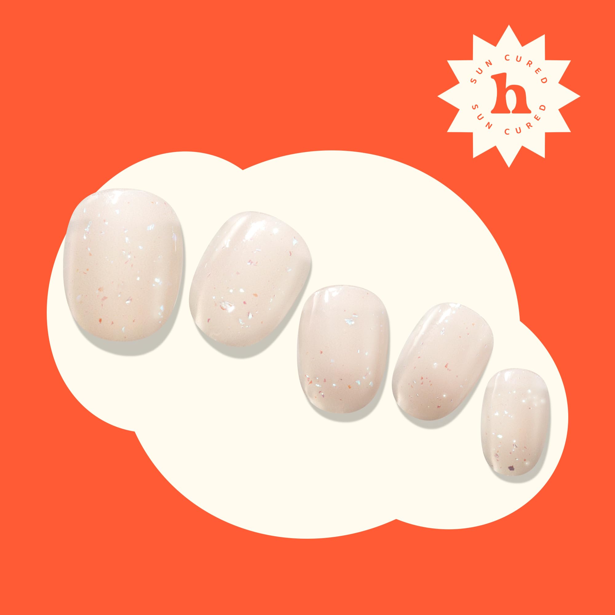 Heyhae tiras compatibles con todas las uñas para ajuste cómodo