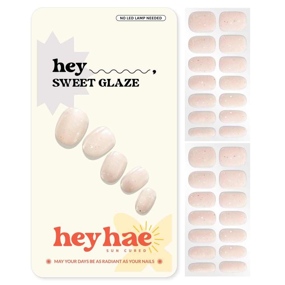 Heyhae gel strip de frutas con fresas y arándanos para uñas veraniegas