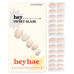 Heyhae gel strip de frutas con fresas y arándanos para uñas veraniegas