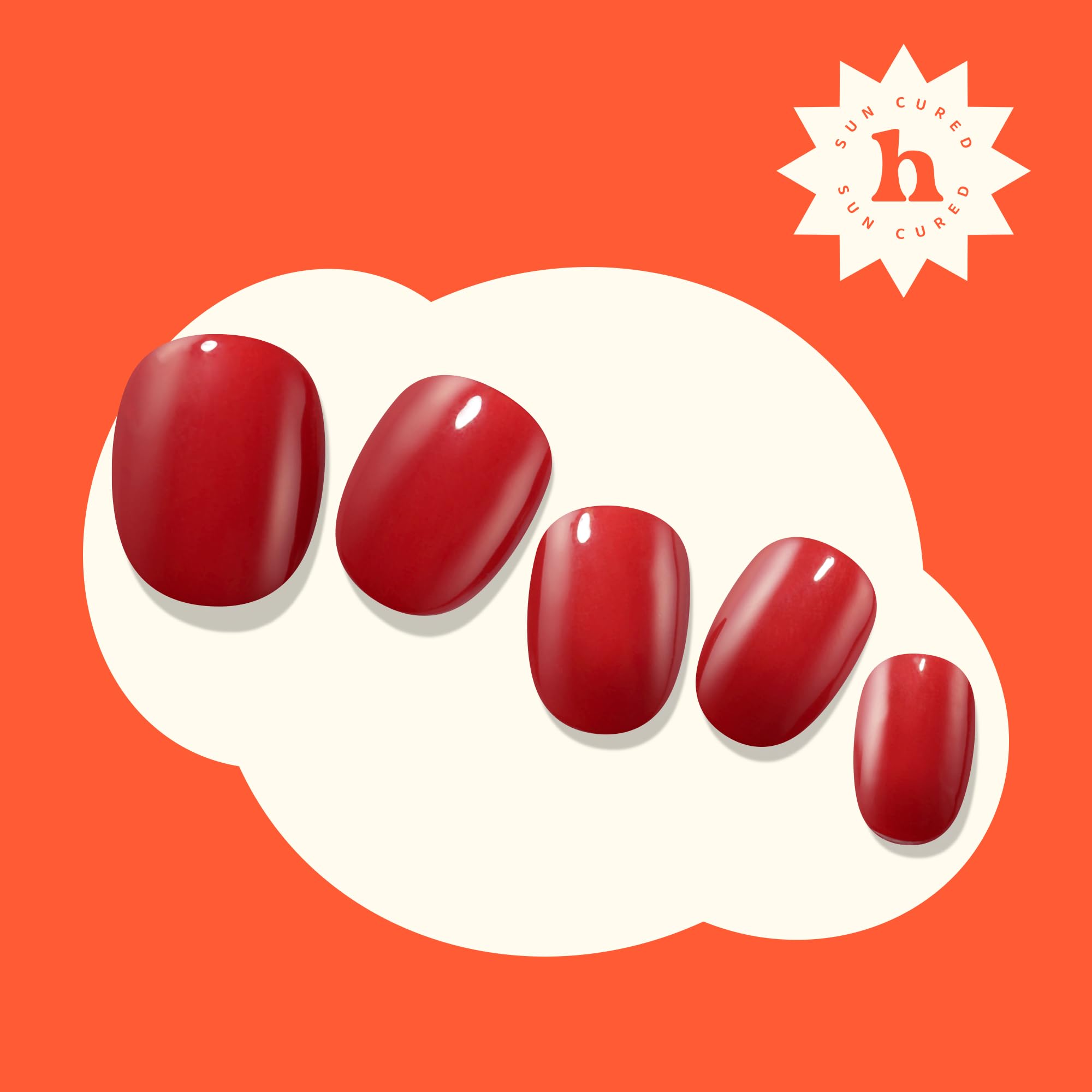 Heyhae strips stretch to fit any nail shape smoothly