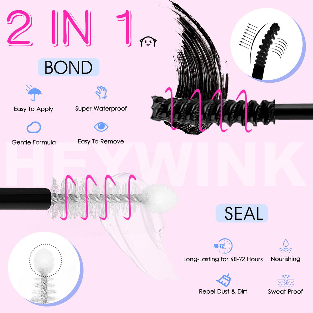 HEYWINK Flora mild-bond-seal provides comfortable, secure hold for daily wear.