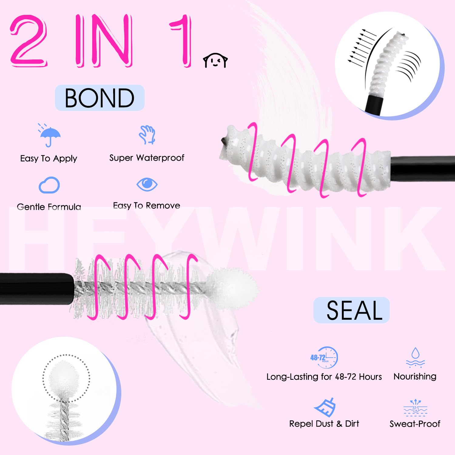 HEYWINK Freya Short Kit 0.05mm invisible band for lightweight comfort.
