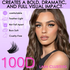 HEYWINK soft fibers deliver featherlight comfort in lash clusters