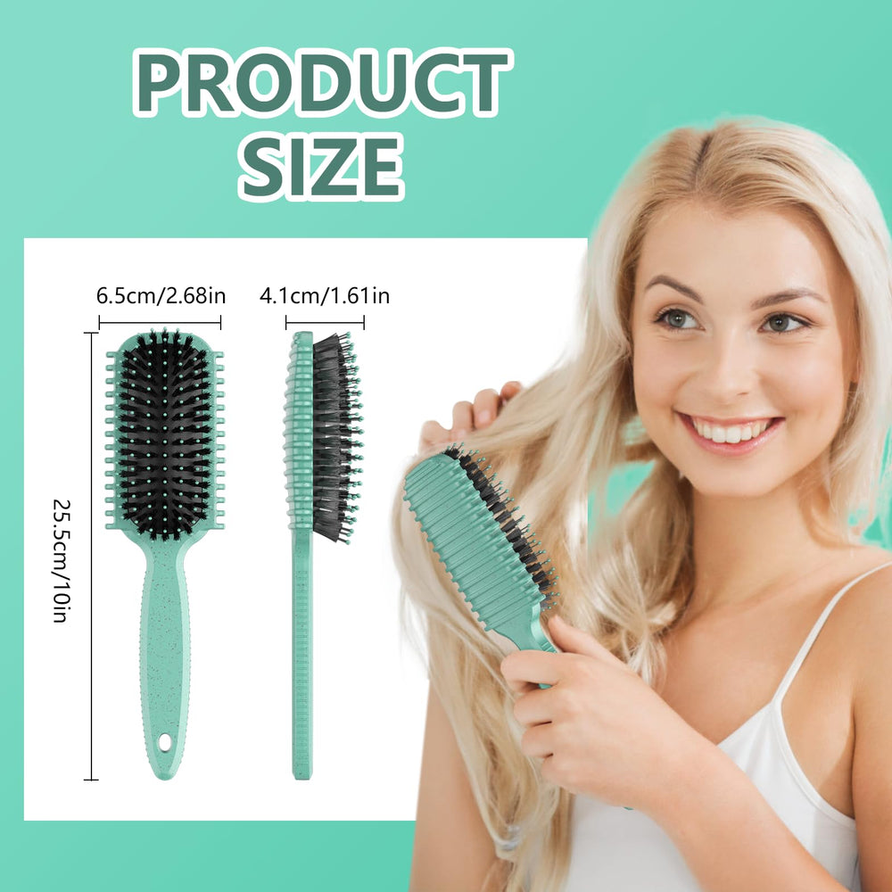 HEZ double edge brush ready for versatile styling and detangling