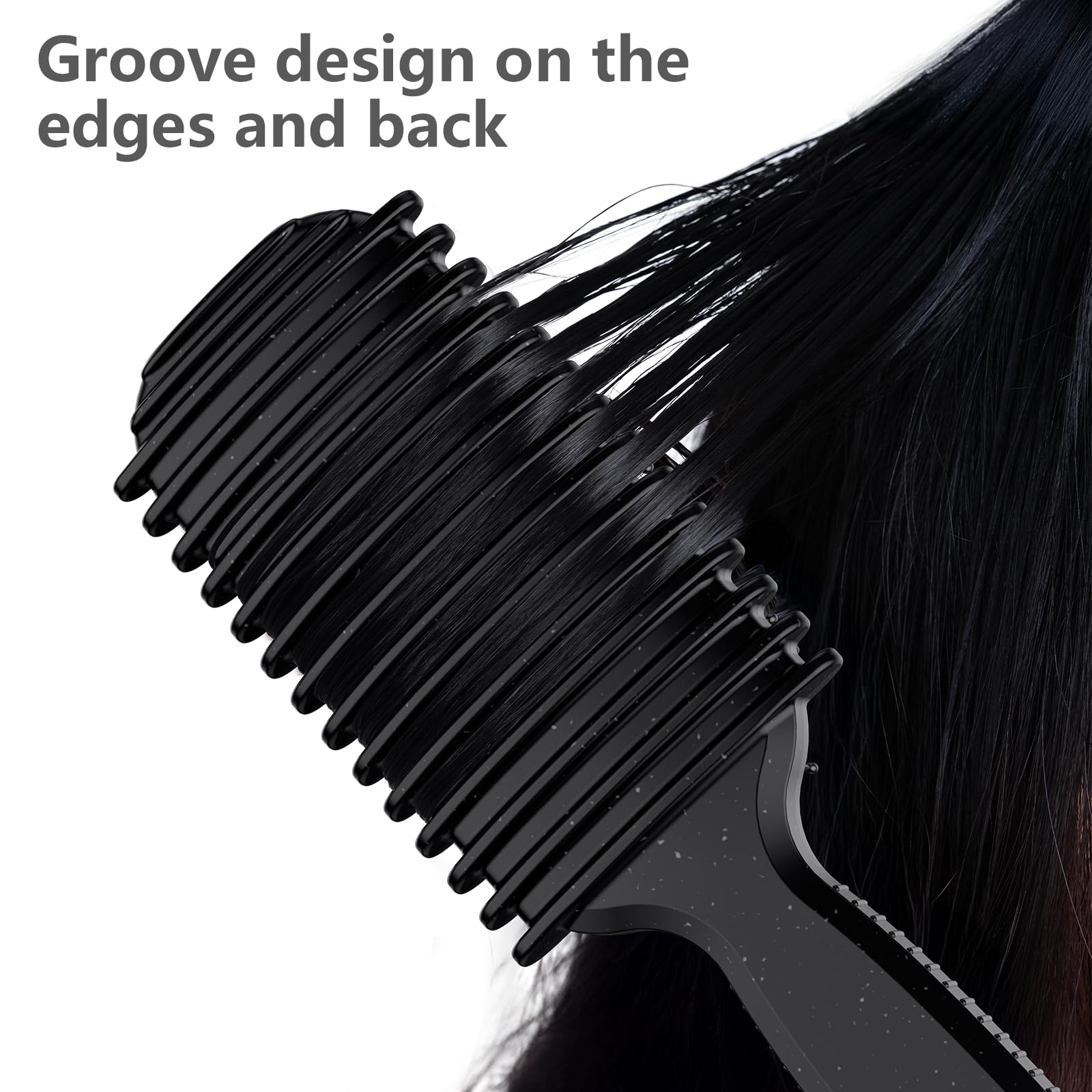 HEZ slick-back edge styling view for sleek, low-pull hairstyles.