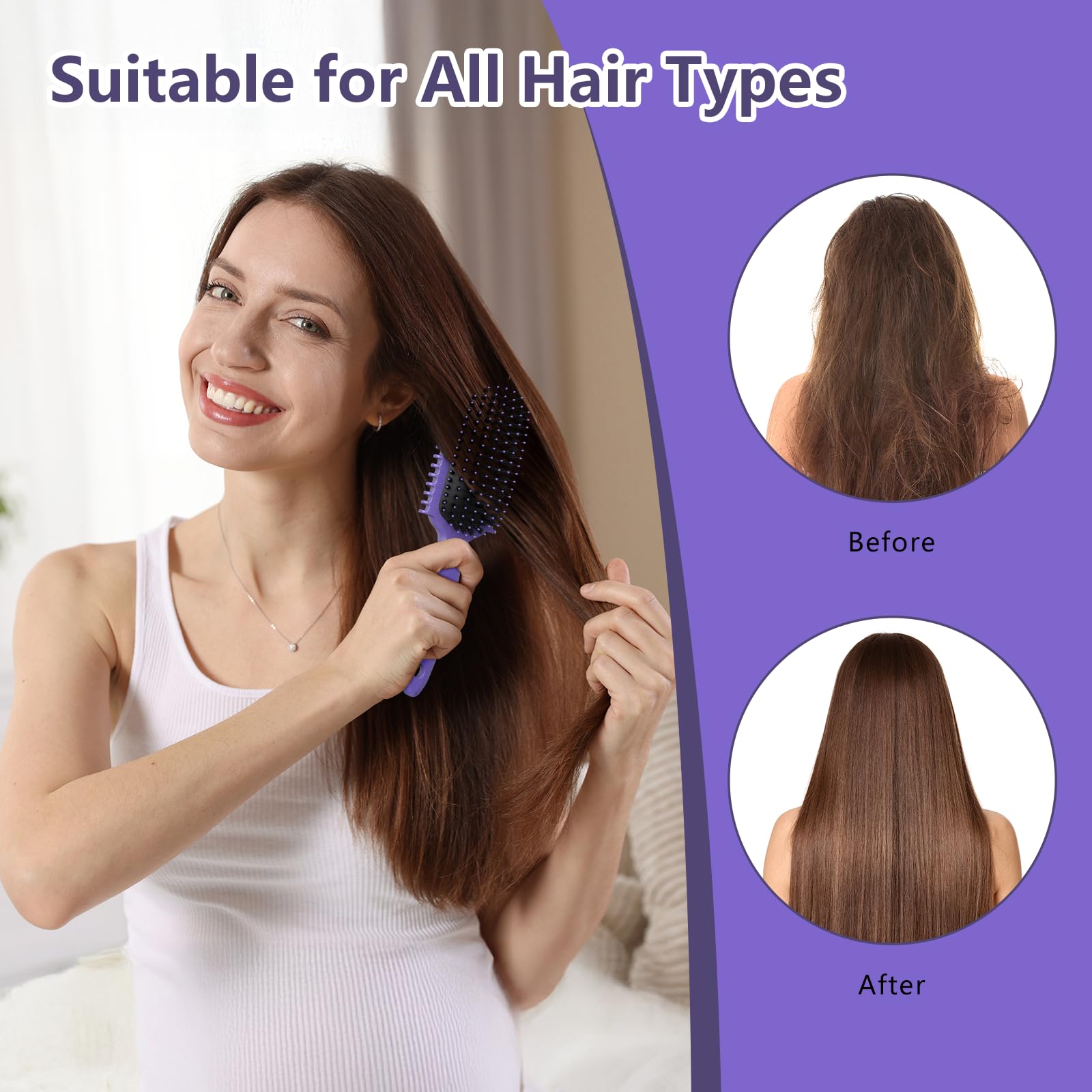 HEZ wet or dry hair use for versatile styling