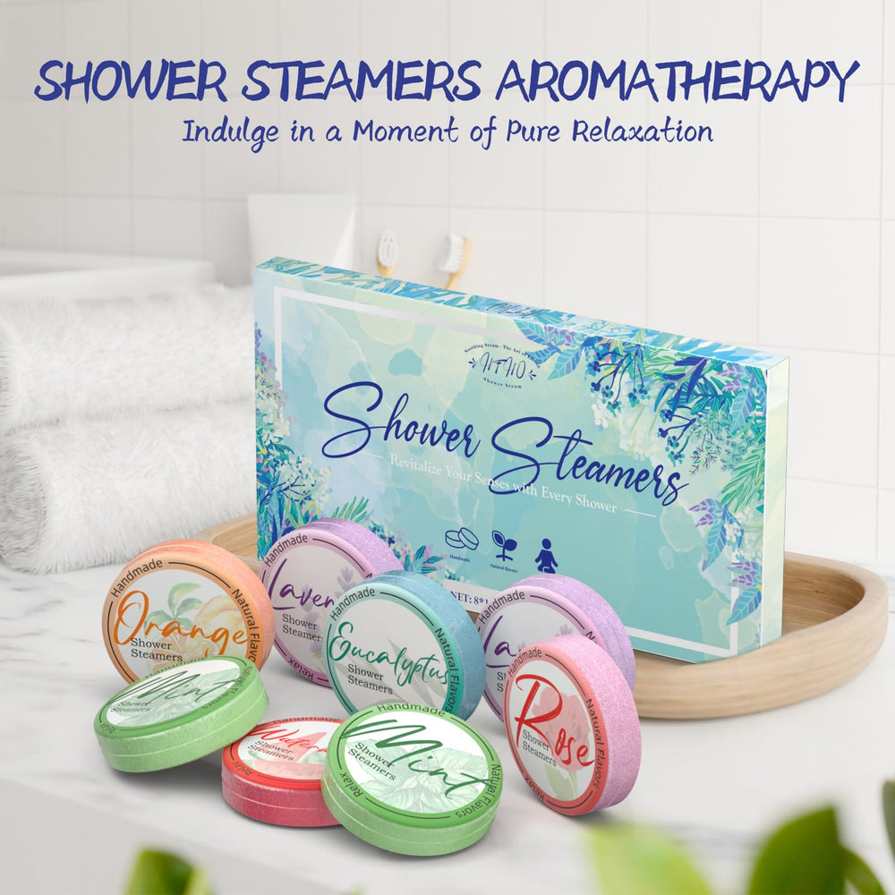 HFHO shower steamers create a simple spa-like ritual at home