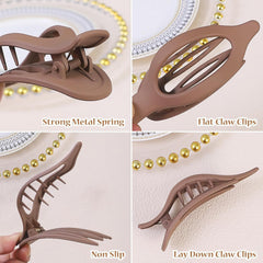 HFLYJPYW clip mediano rectángulo, ideal para medio recogido con estilo.