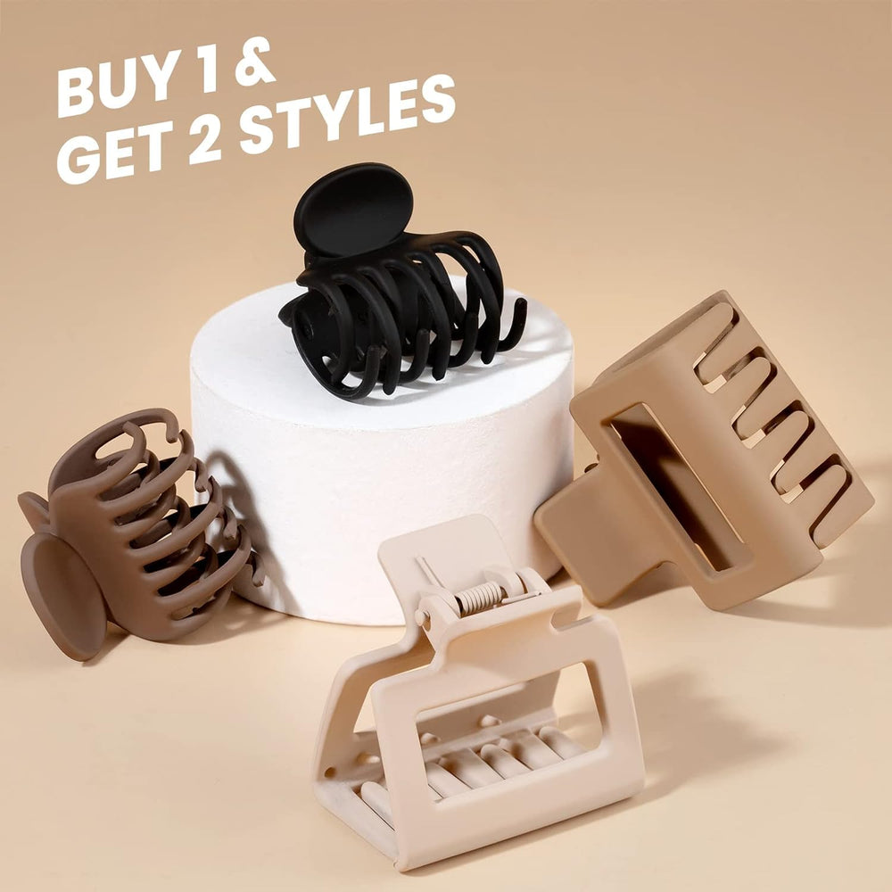 Clips HFLYJPYW negro: enfoque negro, estilo discreto para cualquier look.