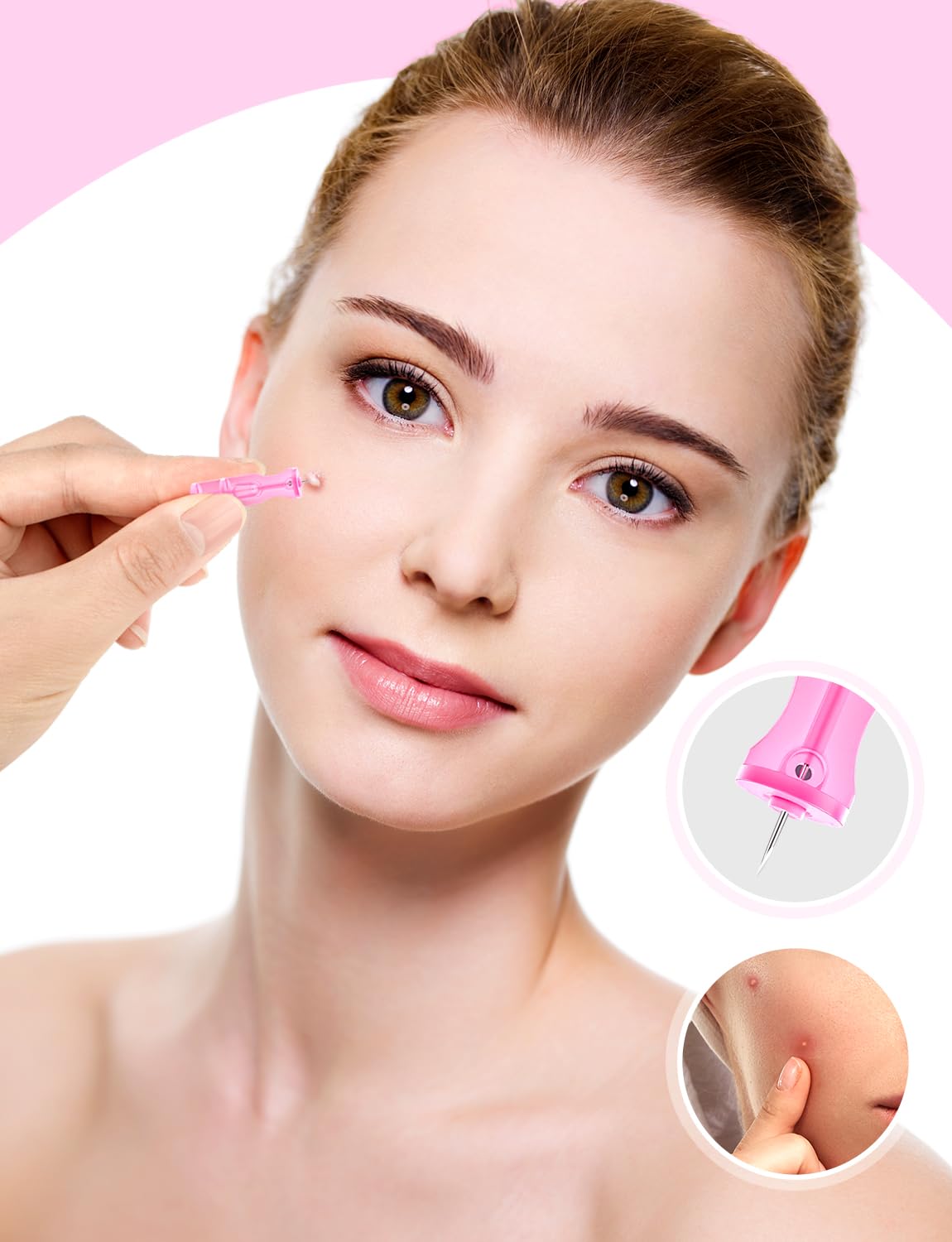 HFWTWPY tools for whitehead and blackhead targeting with controlled extractions.