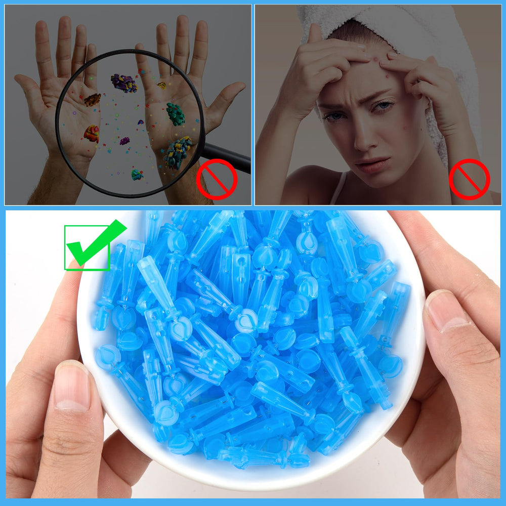 HFYHWT hygienic lancets ensure safe handling, minimizing redness and swelling during blemish care