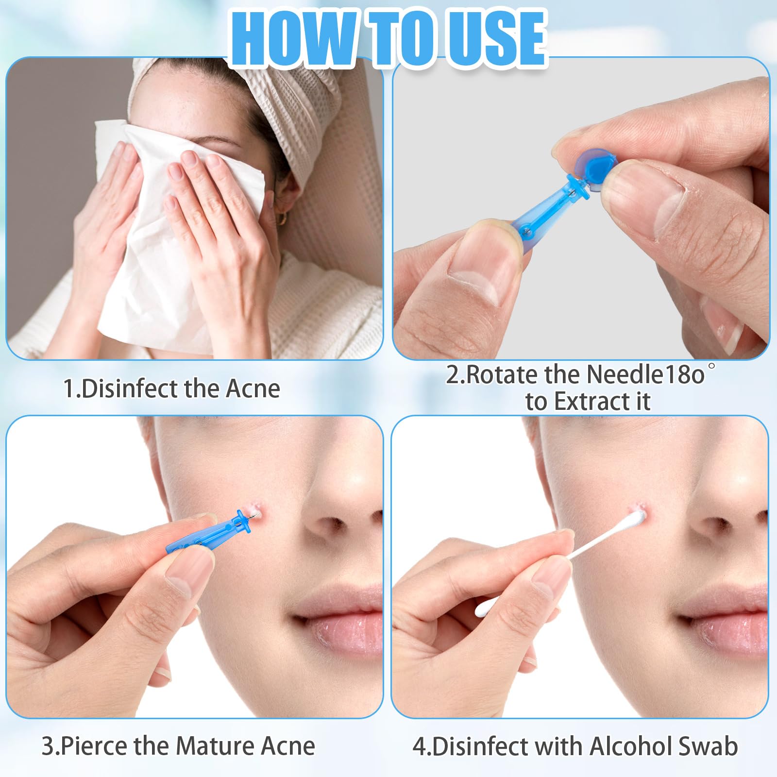 HFYHWT professional skincare at home option supports routine maintenance with consistent sterile tools