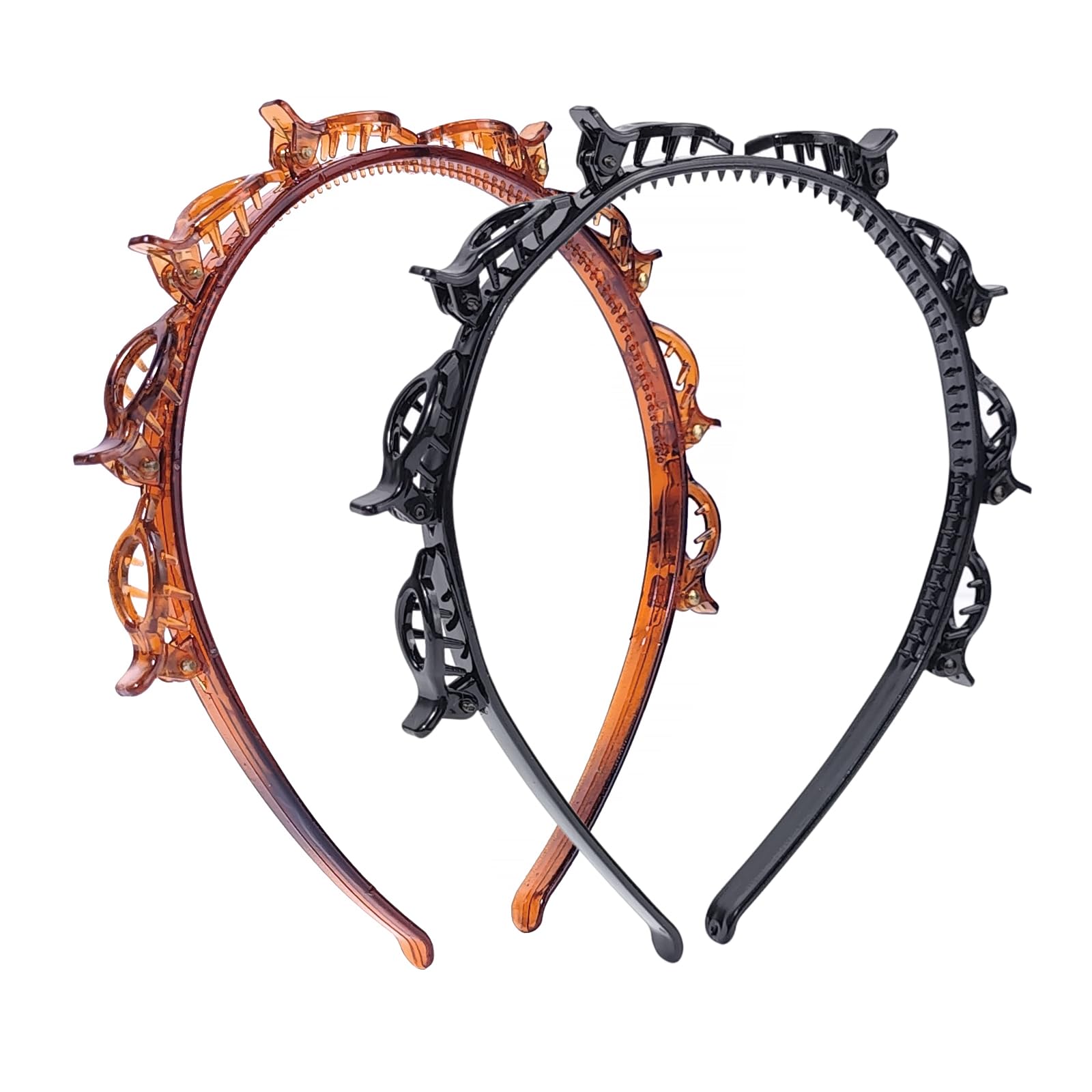 HFZRZFH diadema con clip flequillo: 8 mini pinzas para peinados rápidos