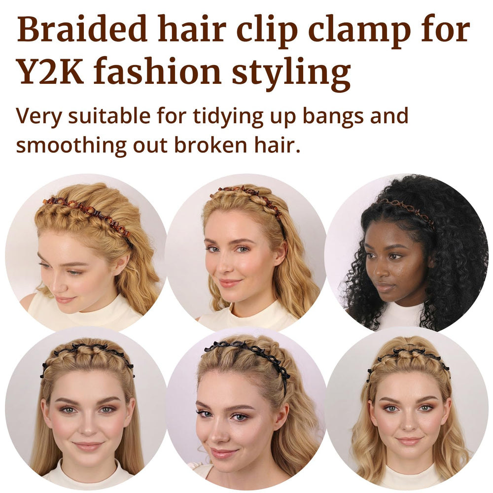 HFZRZFH diadema pinza para maquillarse manteniendo pelo fuera de la cara