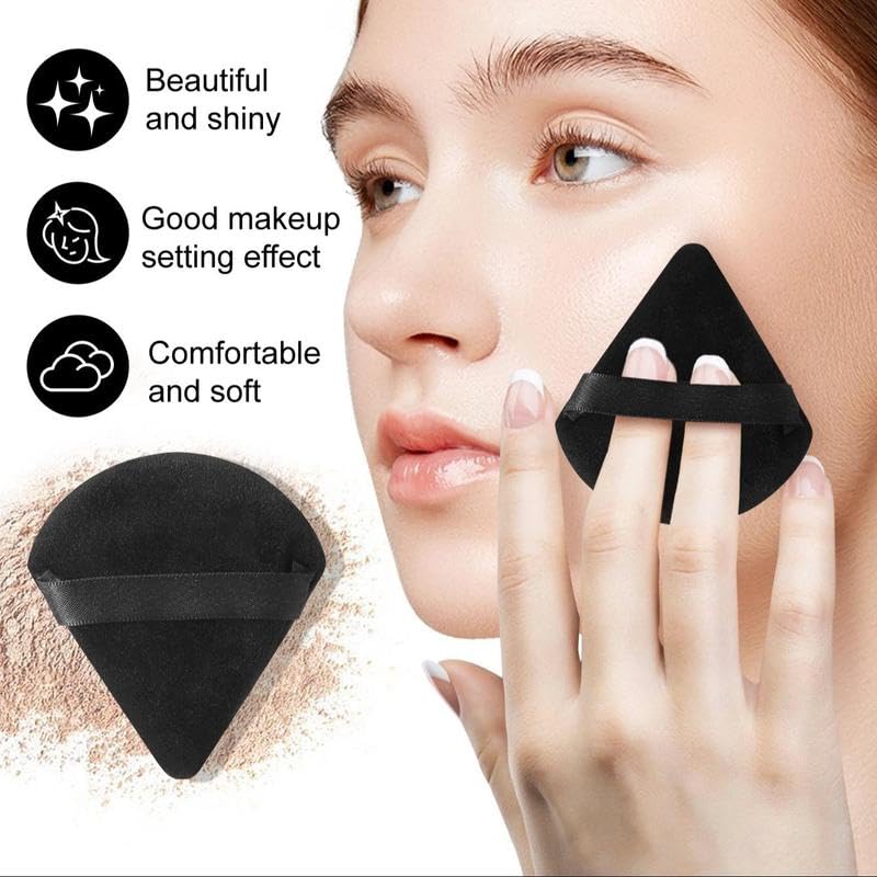 HGHDBT Gift-ready black makeup brush set for birthdays, holidays, or special occasions.
