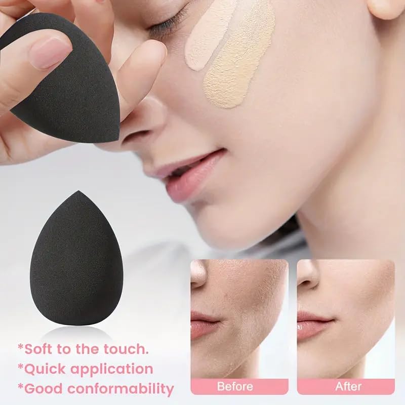 HGHDBT portable multi-functional makeup-kit packaging keeps brushes organized on the go.