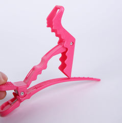 HH&LL clip used for braiding and sectioning to prep for styling